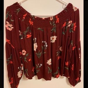 Off the shoulder top